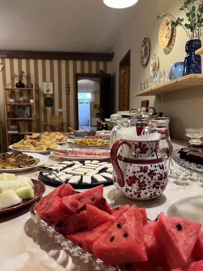 Photo: Vila Dunavski raj - breakfast